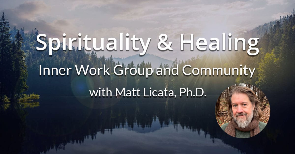 Live Q & A with Matt Licata Replay Matt Licata, PhD