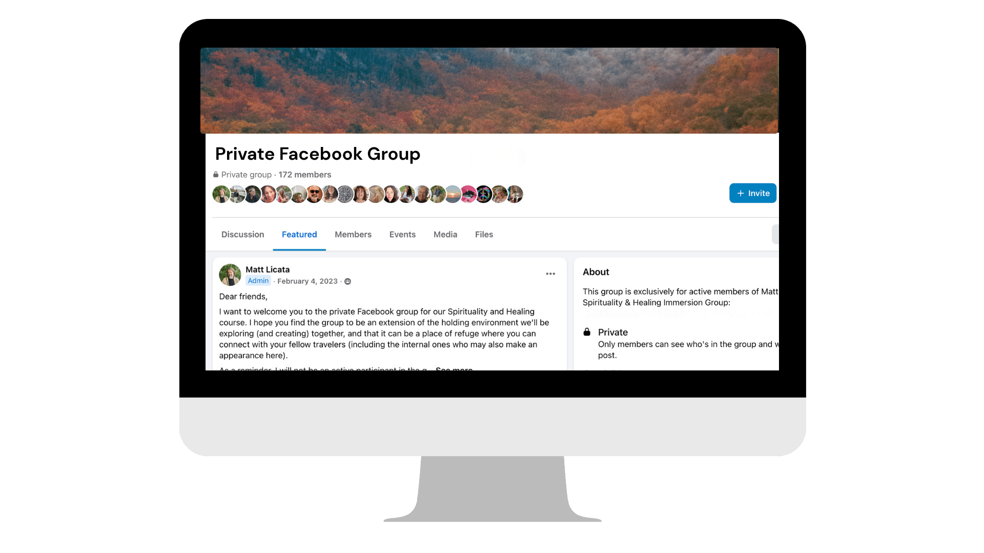 Private Facebook Group